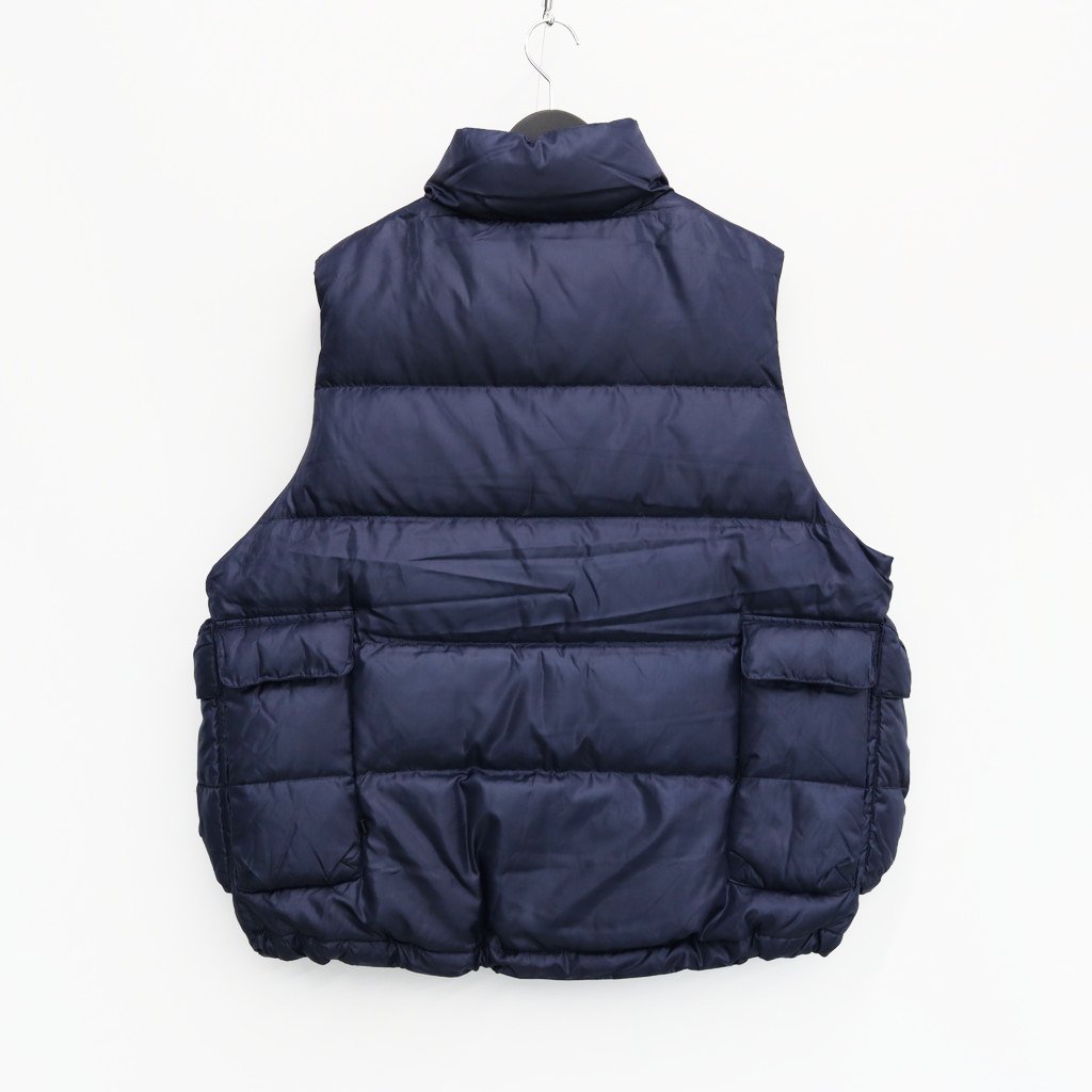 TECH BACKPACKER DOWN VEST #D-NAVY [BW-24023W]