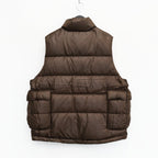 科技背包客羽絨背心 #棕色 [BW-24023W]