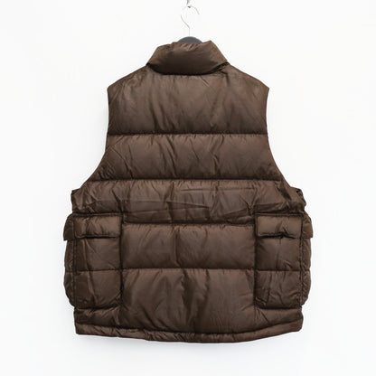 TECH BACKPACKER DOWN VEST #BROWN [BW-24023W]