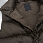 科技背包客羽絨背心 #棕色 [BW-24023W]