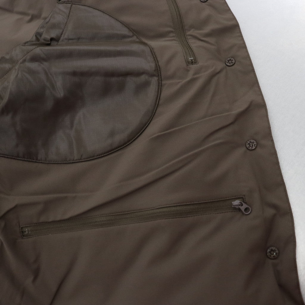 科技背包客羽絨背心 #棕色 [BW-24023W]