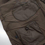 科技背包客羽絨背心 #棕色 [BW-24023W]