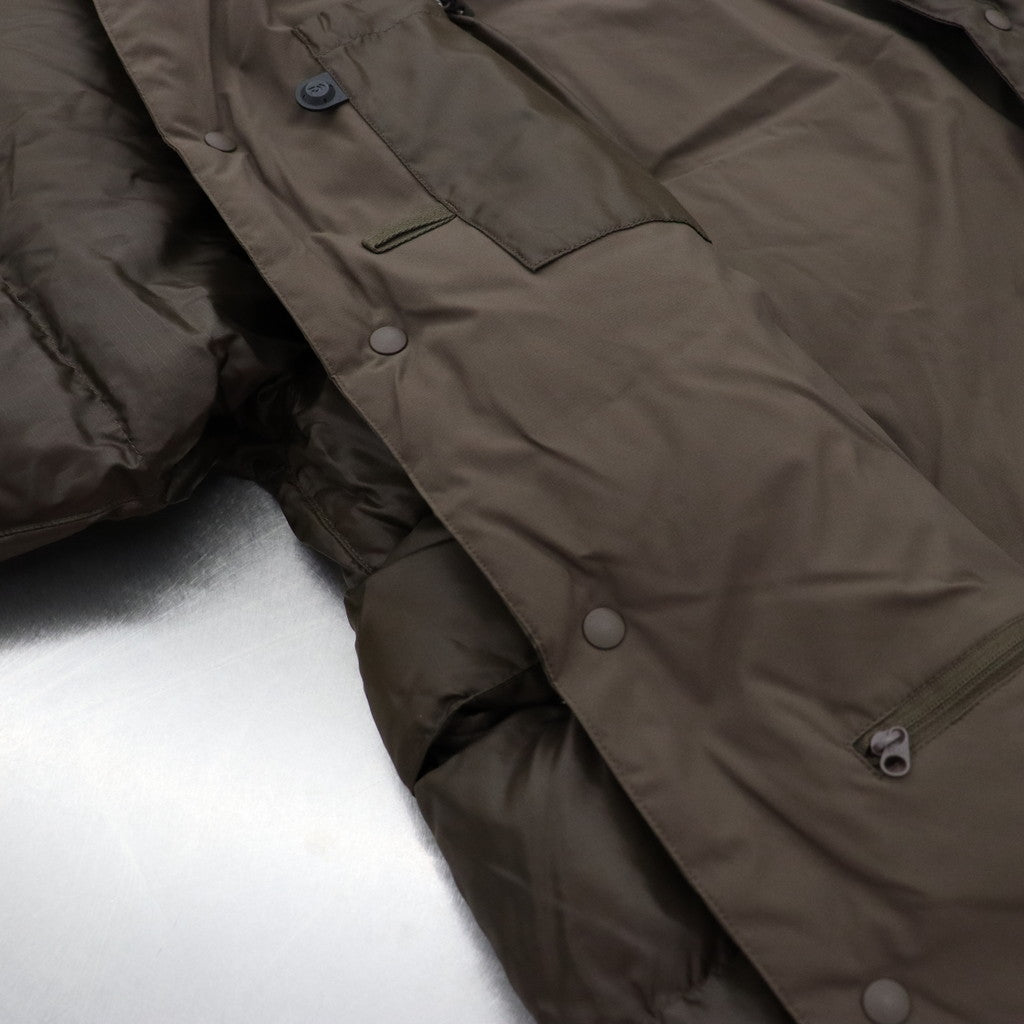 TECH BACKPACKER DOWN PARKA #BROWN [BW-21023W]