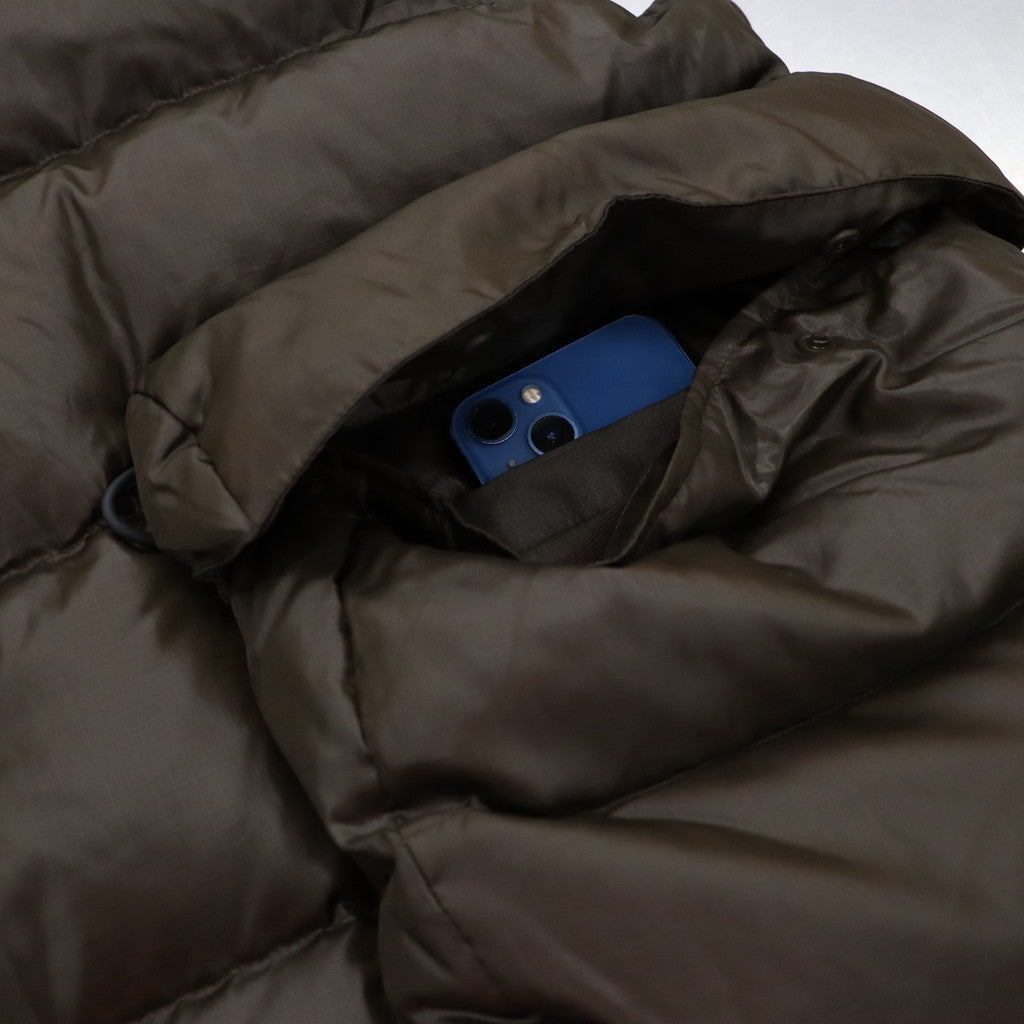 TECH BACKPACKER DOWN PARKA #BROWN [BW-21023W]