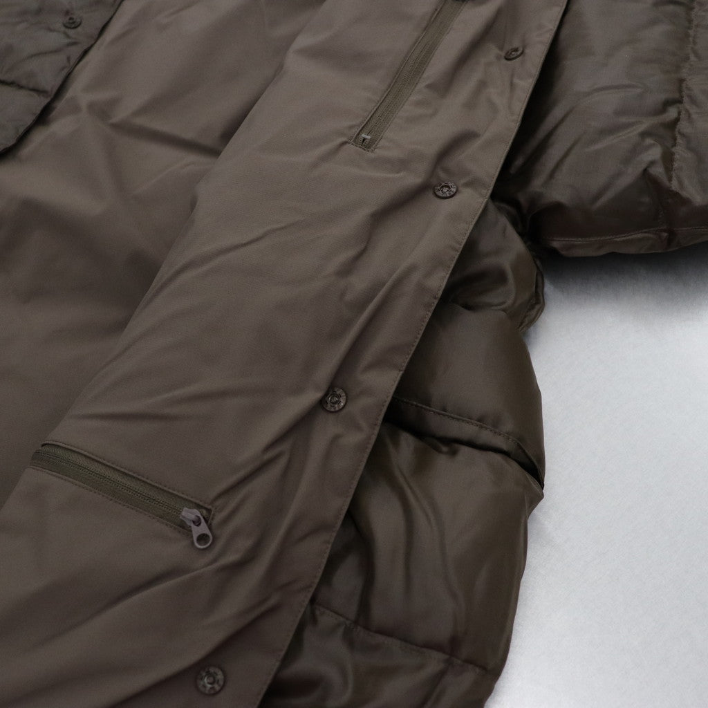 TECH BACKPACKER DOWN PARKA #BROWN [BW-21023W]