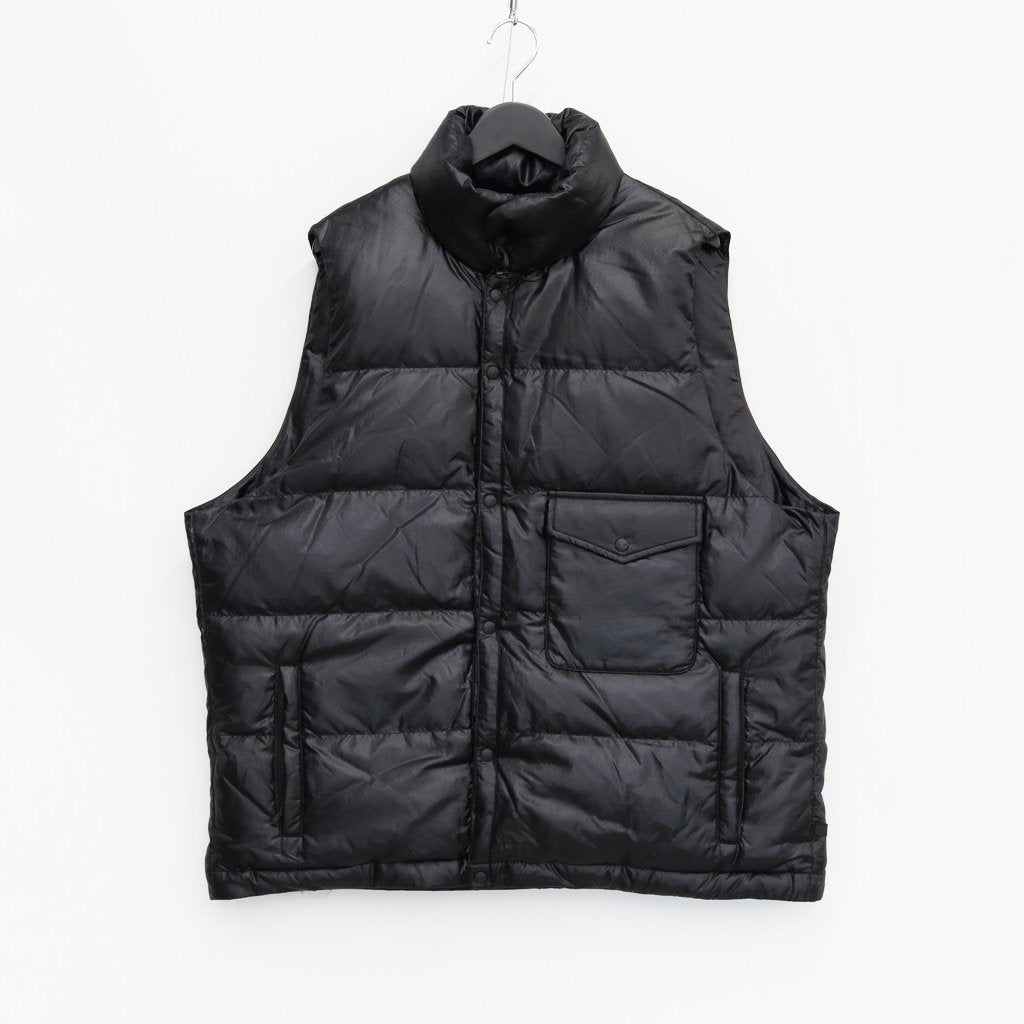 TECH CLIMBERS 羽絨背心 #黑色 [BW-23023W]