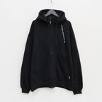 PYRAMID ZIP HOODIE #BLACK [FW23-SW02]