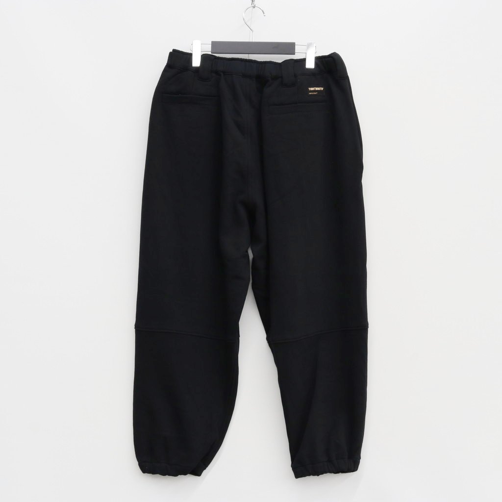 PYRAMID SWEAT BALLOON PANTS #BLACK [FW23-B06]