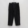 野外作業細褶長褲 #黑色 [23FW-B03]