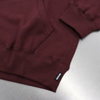 MIDDLE WEIGHT PULLOVER HOODED SWEAT SHIRT #BURGUNDY [23FW-WMC-SS07]