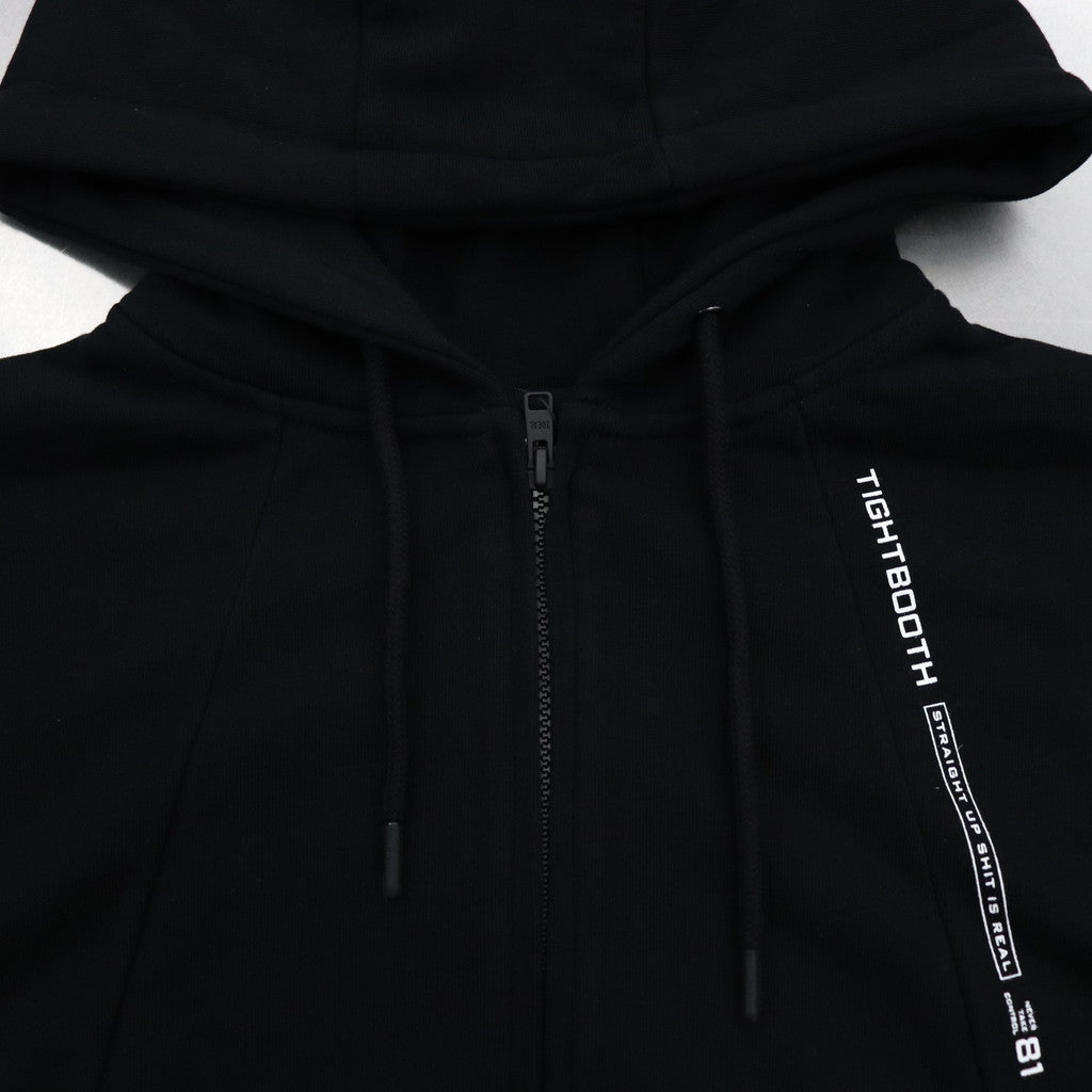 PYRAMID ZIP HOODIE #BLACK [FW23-SW02]