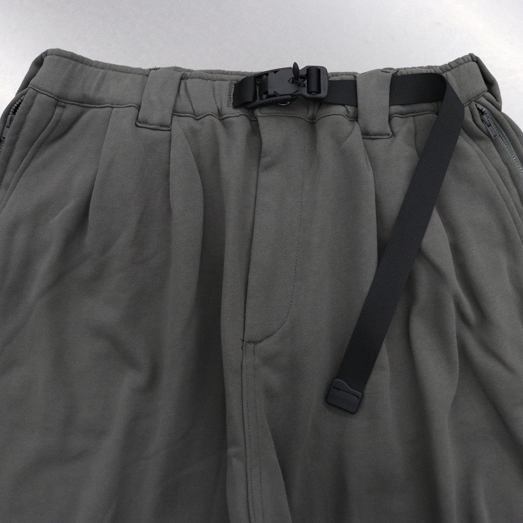 PYRAMID SWEAT BALLOON PANTS #CHARCOAL [FW23-B06]