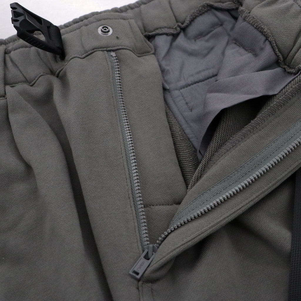 PYRAMID SWEAT BALLOON PANTS #CHARCOAL [FW23-B06]