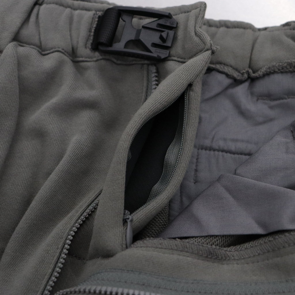 PYRAMID SWEAT BALLOON PANTS #CHARCOAL [FW23-B06]