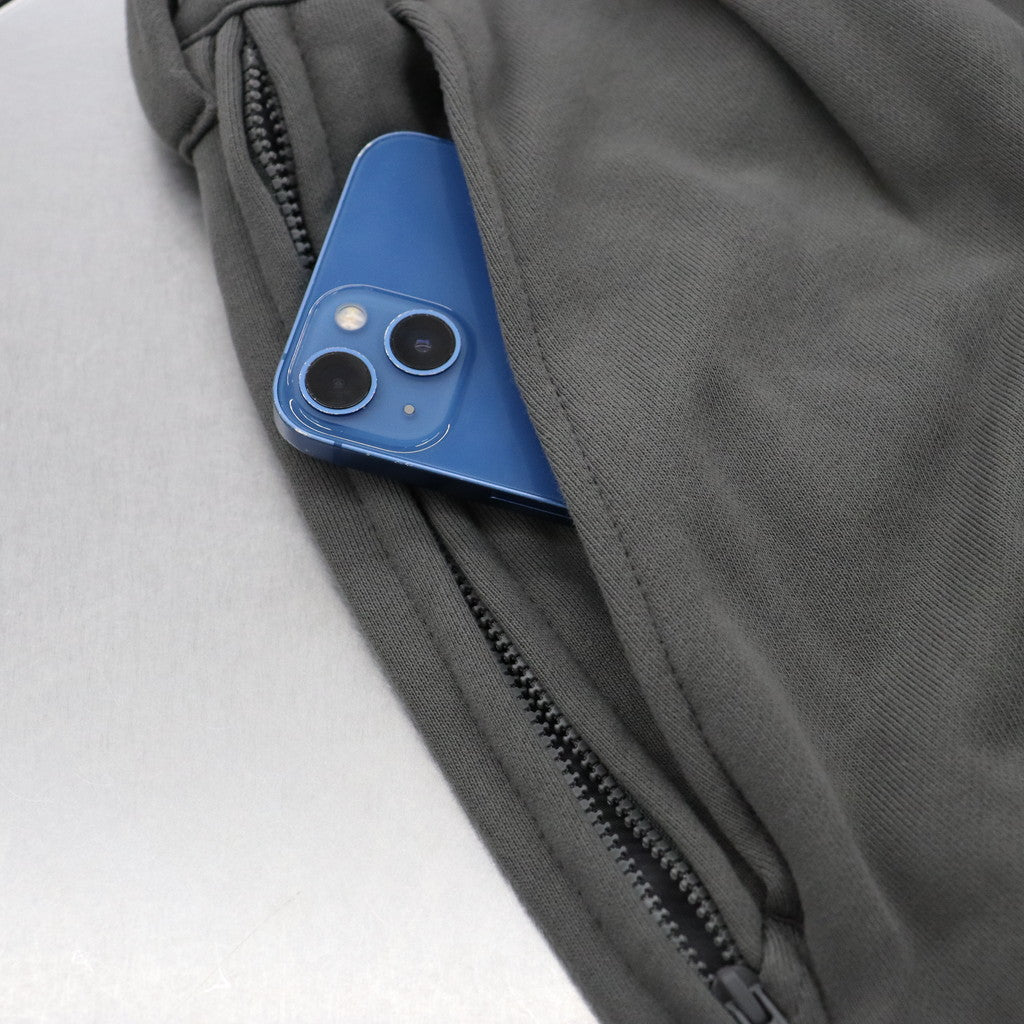 PYRAMID SWEAT BALLOON PANTS #CHARCOAL [FW23-B06]