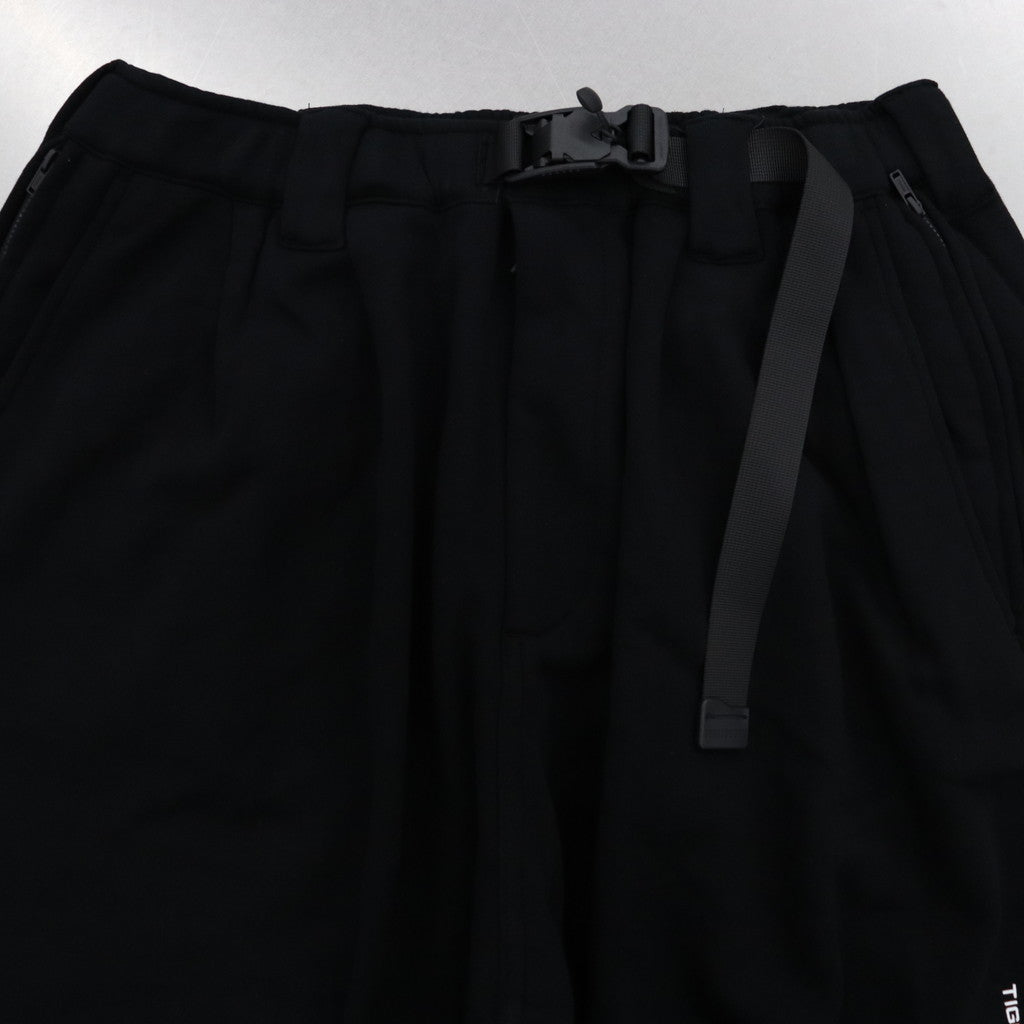 PYRAMID SWEAT BALLOON PANTS #BLACK [FW23-B06]