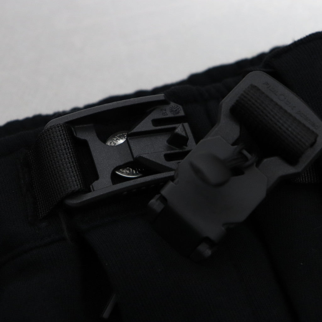 PYRAMID SWEAT BALLOON PANTS #BLACK [FW23-B06]