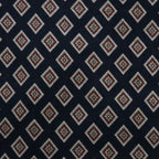 RHOMBUS CORDUROY BAGGY SLACKS #BLACK [FW23-B05]