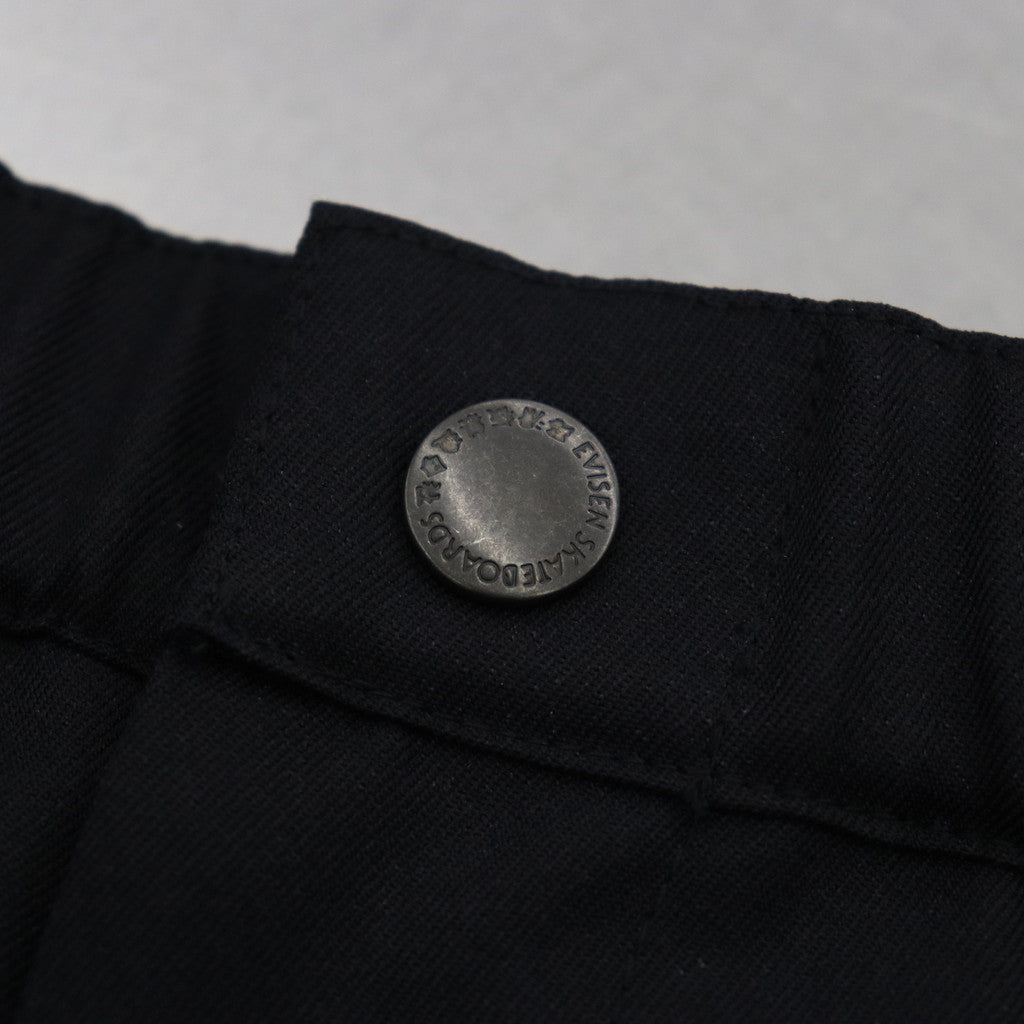 野外作業細褶長褲 #黑色 [23FW-B03]