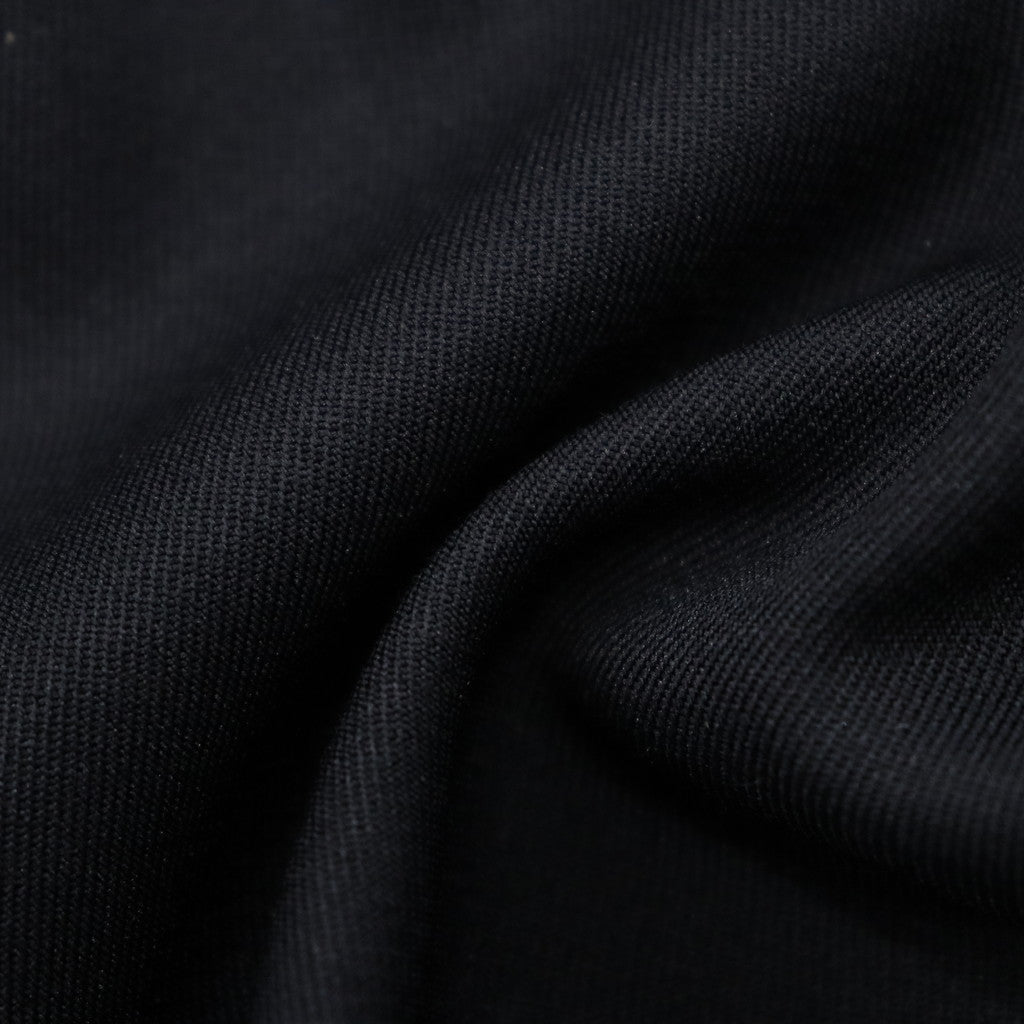 野外作業細褶長褲 #黑色 [23FW-B03]