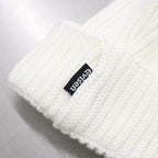 E LOGO BEANIE #WHITE [FW23-H09]