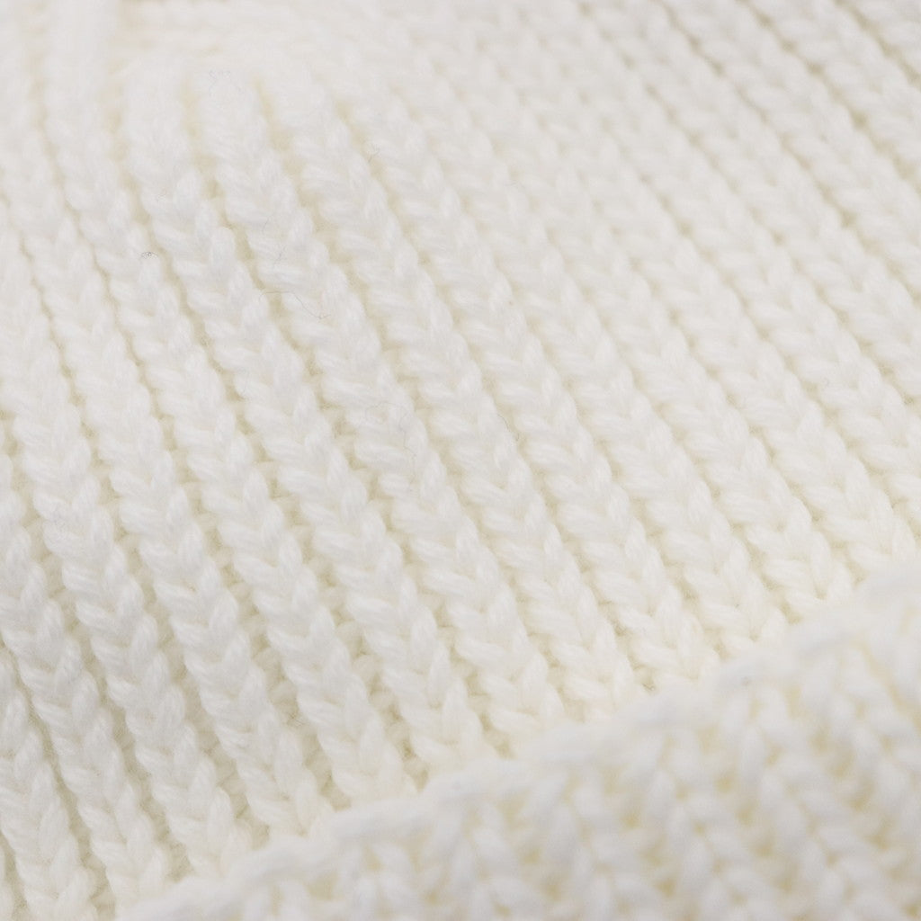 E LOGO BEANIE #WHITE [FW23-H09]