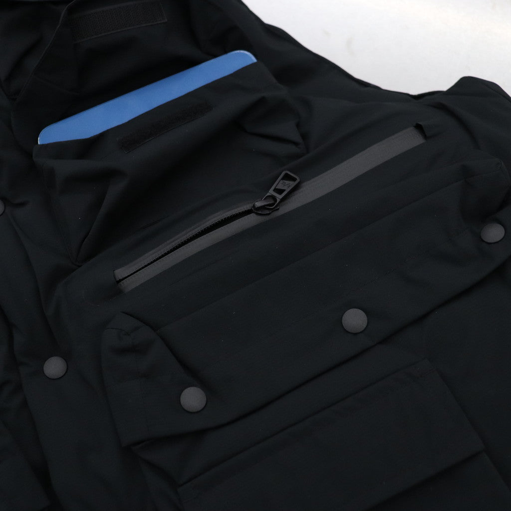PERTEX WATERPROOF DOWN VEST #BLACK [FPA09232M0002]