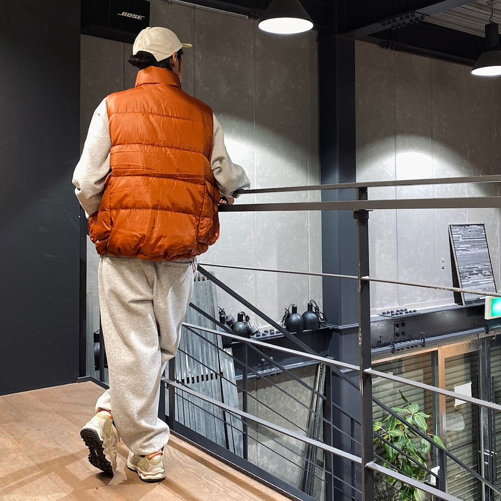 TECH BACKPACKER DOWN VEST #D-ORANGE [BW-24023W] – cocorozashi