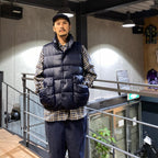 科技背包客羽絨背心 #D-海軍藍 [BW-24023W]