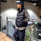 科技背包客羽絨背心 #D-海軍藍 [BW-24023W]