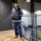 科技背包客羽絨背心 #D-海軍藍 [BW-24023W]