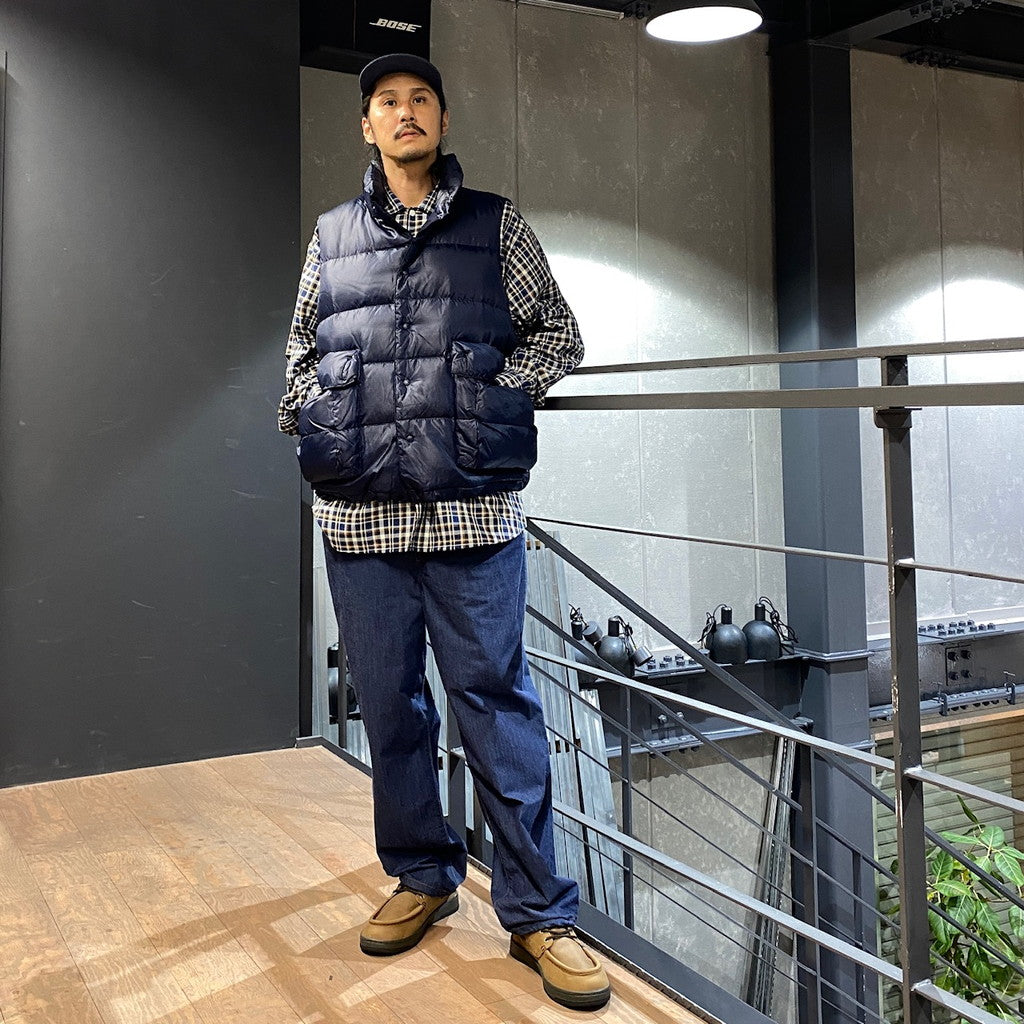 科技背包客羽絨背心 #D-海軍藍 [BW-24023W]