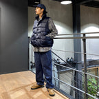 科技背包客羽絨背心 #D-海軍藍 [BW-24023W]