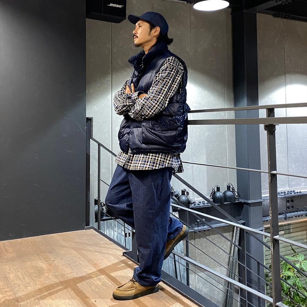 科技背包客羽絨背心 #D-海軍藍 [BW-24023W]