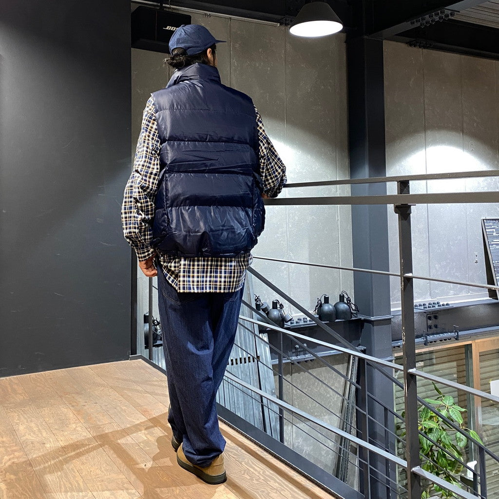 科技背包客羽絨背心 #D-海軍藍 [BW-24023W]