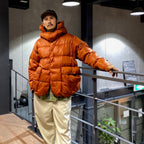 TECH BACKPACKER DOWN PARKA #D-ORANGE [BW-21023W]