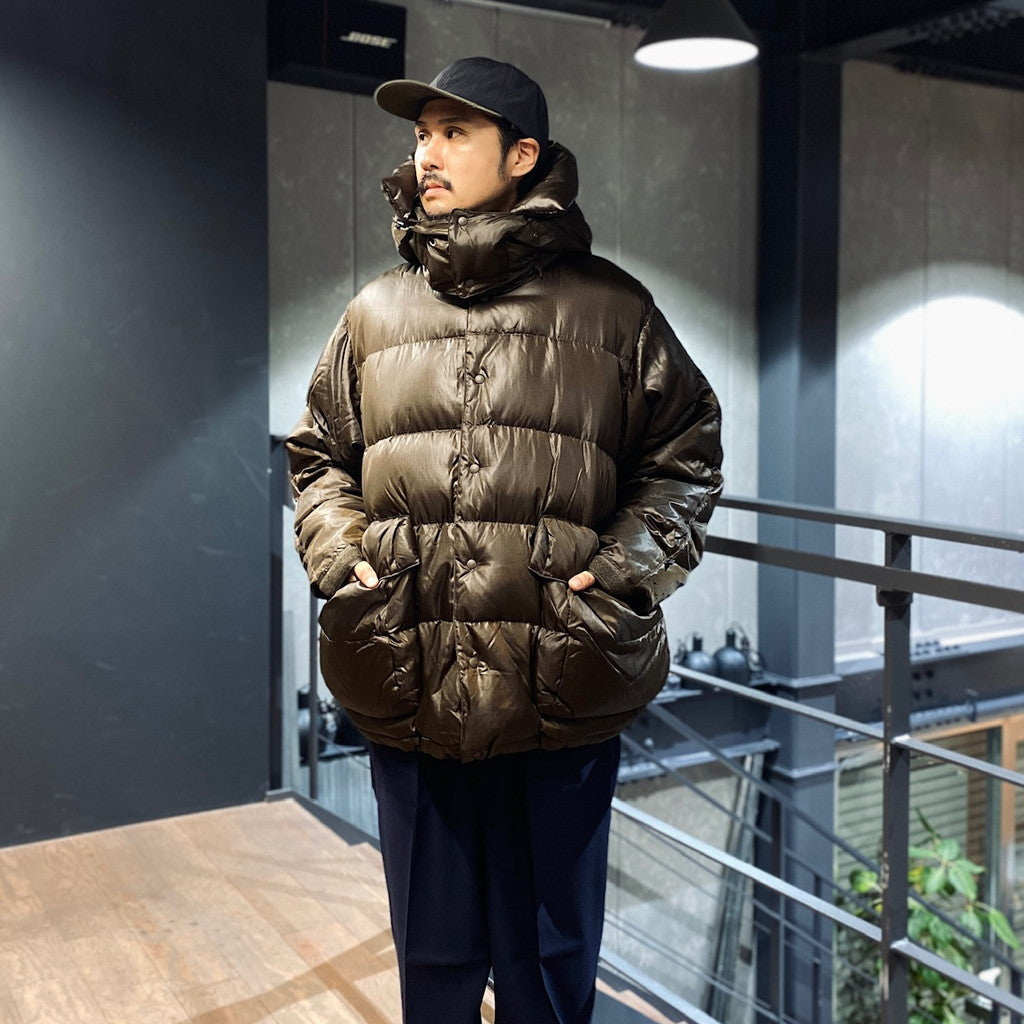 TECH BACKPACKER DOWN PARKA #BROWN [BW-21023W]