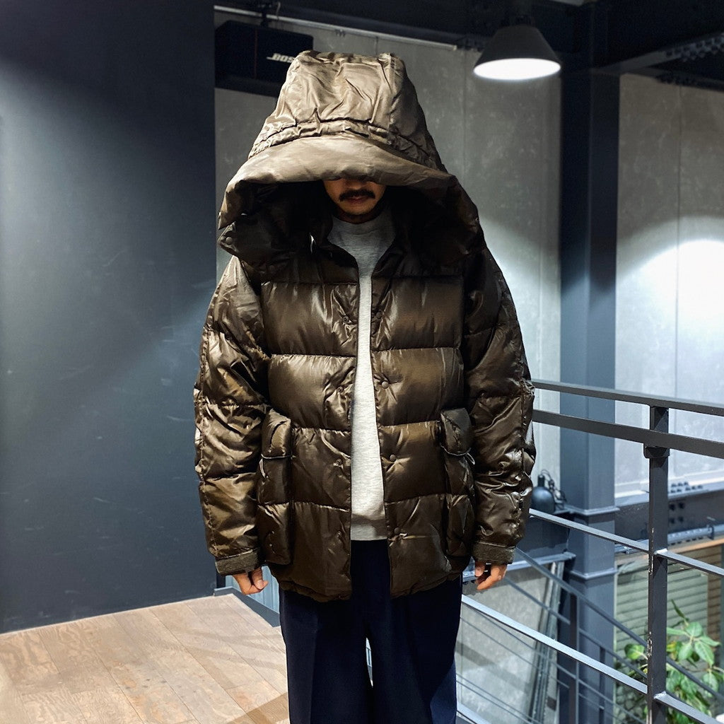 TECH BACKPACKER DOWN PARKA #BROWN [BW-21023W]