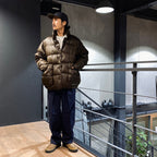 TECH BACKPACKER DOWN PARKA #BROWN [BW-21023W]