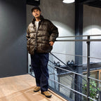 TECH BACKPACKER DOWN PARKA #BROWN [BW-21023W]