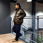 TECH BACKPACKER DOWN PARKA #BROWN [BW-21023W]