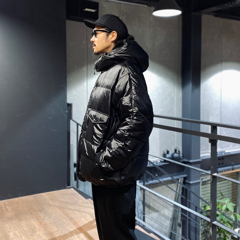 TECH CLIMBERS DOWN JACKET #BLACK [BW-22023W]