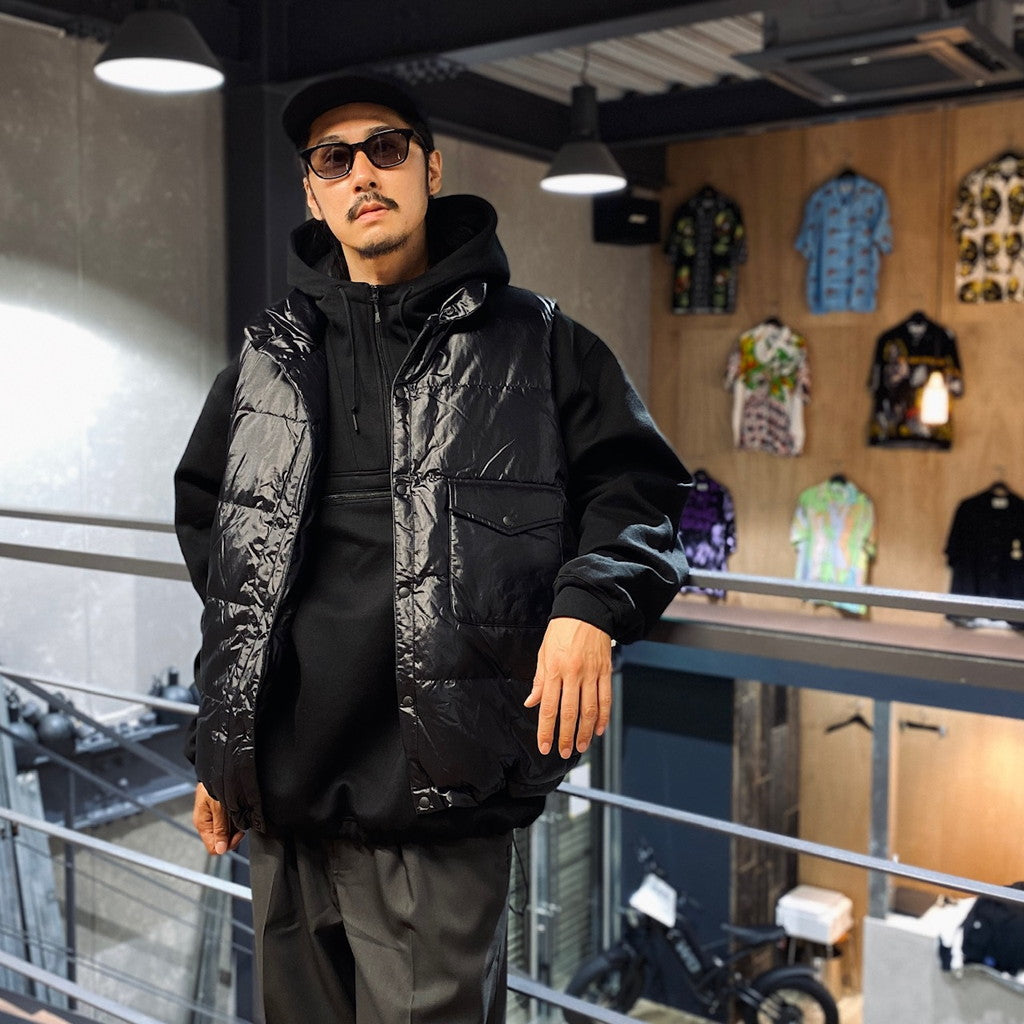 TECH CLIMBERS 羽絨背心 #黑色 [BW-23023W]