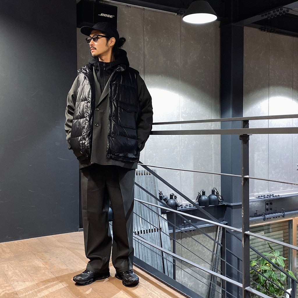 TECH CLIMBERS 羽絨背心 #黑色 [BW-23023W]