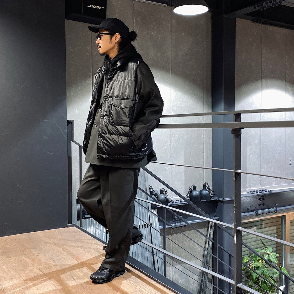 TECH CLIMBERS 羽絨背心 #黑色 [BW-23023W]