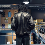 LEATHER JACKET #BLACK [23FW-WMO-BL01]