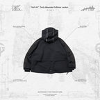 「Gof-A3」Tech-Meander 套頭外套#BLACK [GOOPI-23AW-SEP-01]