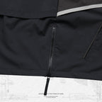 「Gof-A3」Tech-Meander 套頭外套#BLACK [GOOPI-23AW-SEP-01]