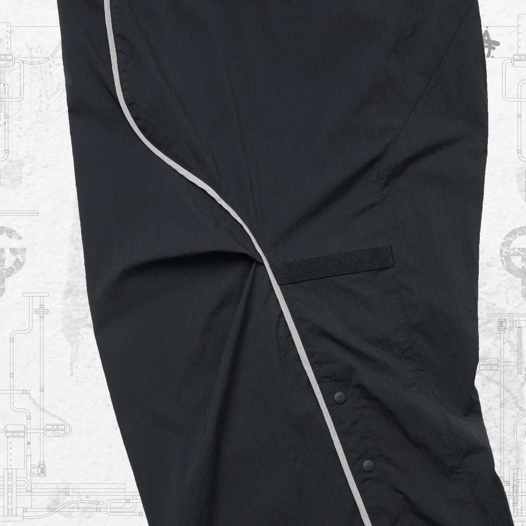 「Gof-P5」雙曲線實用運動褲#BLACK [GOOPI-23AW-SEP-02]