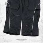 「Gof-P5」雙曲線實用運動褲#BLACK [GOOPI-23AW-SEP-02]